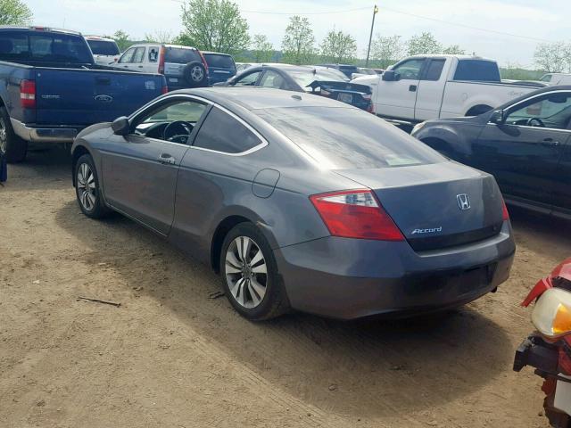 1HGCS128X8A000675 - 2008 HONDA ACCORD EXL GRAY photo 3