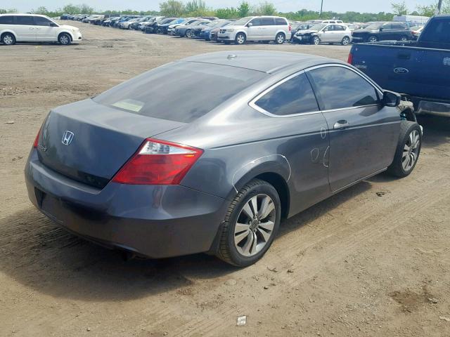 1HGCS128X8A000675 - 2008 HONDA ACCORD EXL GRAY photo 4