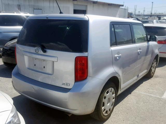 JTLKE50E791073610 - 2009 TOYOTA SCION XB 银色 照片 4