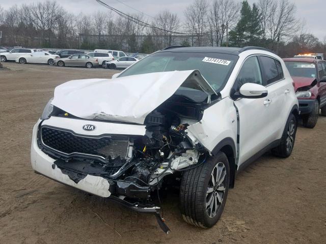 KNDPNCAC9J7488559 - 2018 KIA SPORTAGE E WHITE photo 2