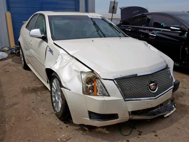 1G6DG5EG1A0125982 - 2010 CADILLAC CTS LUXURY WHITE photo 1