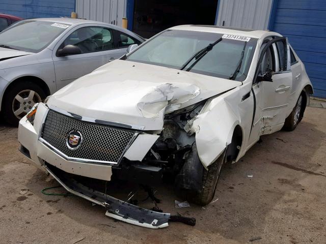 1G6DG5EG1A0125982 - 2010 CADILLAC CTS LUXURY WHITE photo 2