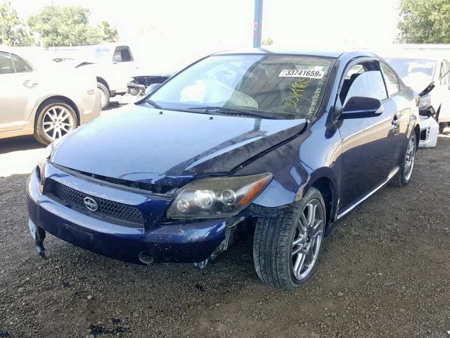 JTKDE3B7XA0311606 - 2010 TOYOTA SCION TC ლურჯი ფოტო 2