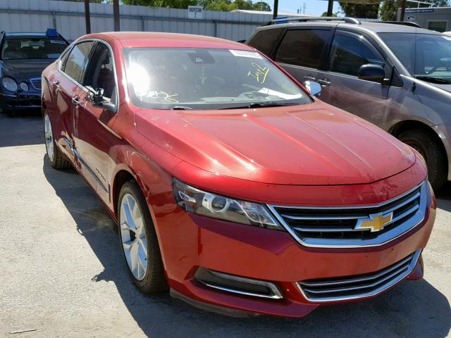 1G1165S37FU115213 - 2015 CHEVROLET IMPALA LTZ RED photo 1