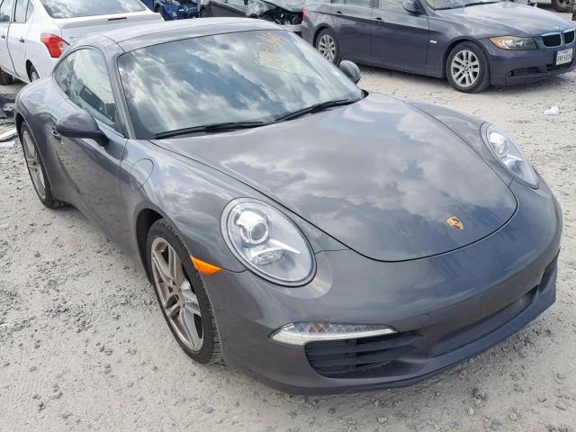 WP0AA2A90CS106578 - 2012 PORSCHE 911 CARRER GRAY photo 1