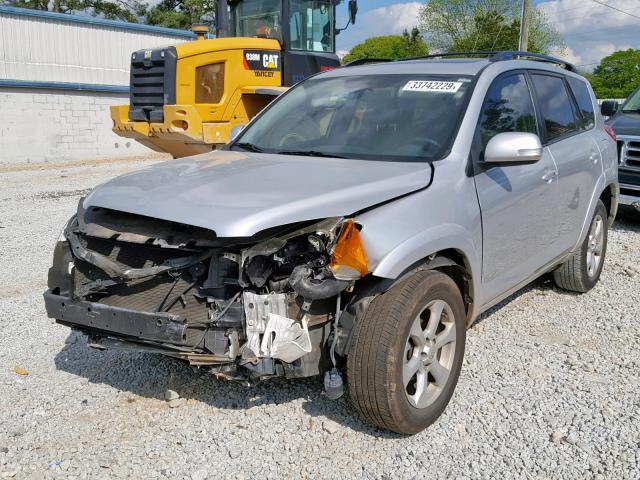 2T3YF4DV4BW078231 - 2011 TOYOTA RAV4 LIMIT SILVER photo 2