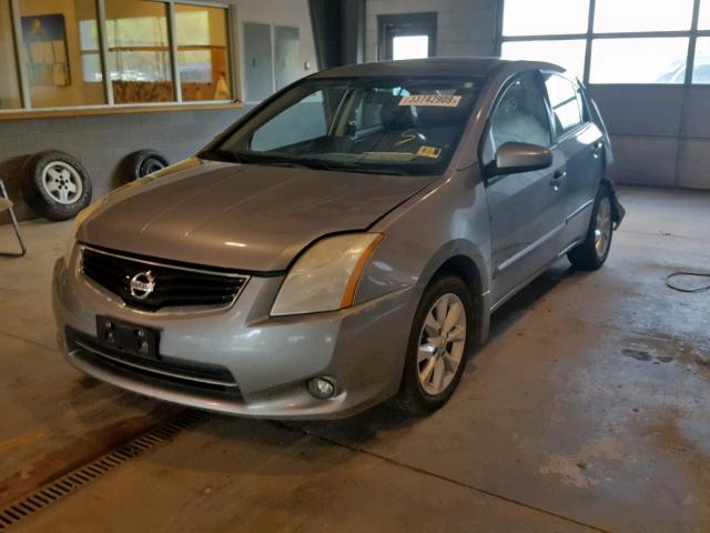 3N1AB6AP9BL701531 - 2011 NISSAN SENTRA 2.0 GRAY photo 2