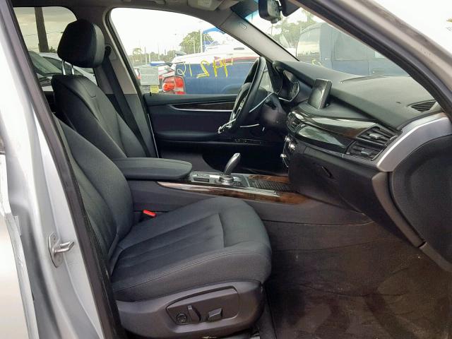 5UXKR2C58G0R69250 - 2016 BMW X5 SDRIVE3 SILVER photo 5