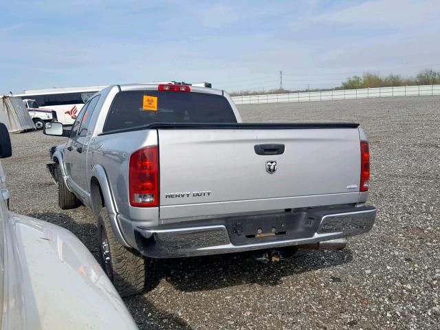 3D3LL39C66G180244 - 2006 DODGE RAM 3500 SILVER photo 3