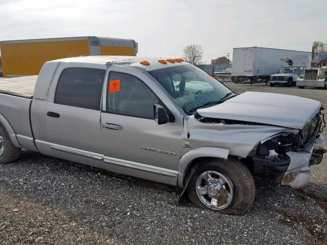 3D3LL39C66G180244 - 2006 DODGE RAM 3500 SILVER photo 9