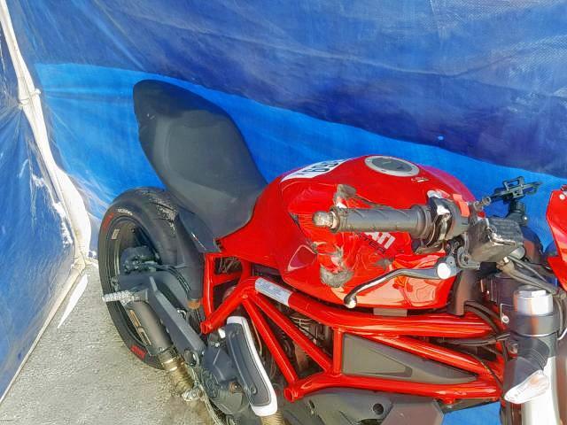 ML0MADBM1JT001227 - 2018 DUCATI MONSTER 79 RED photo 6