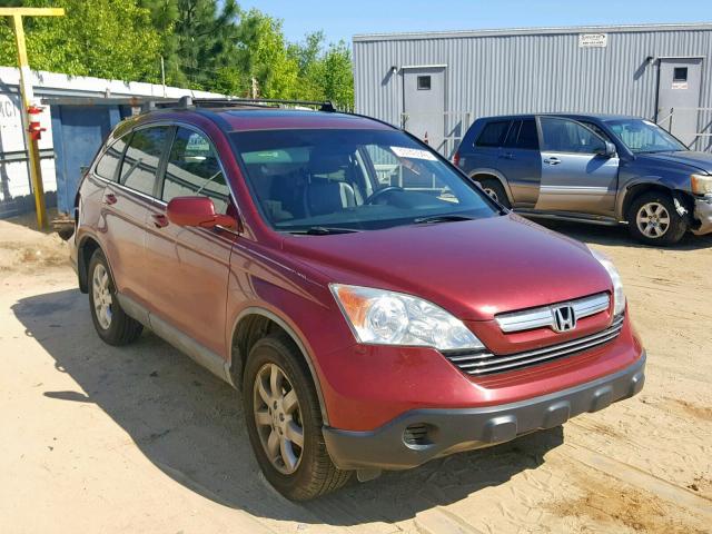 5J6RE38709L034733 - 2009 HONDA CR-V EXL RED photo 1