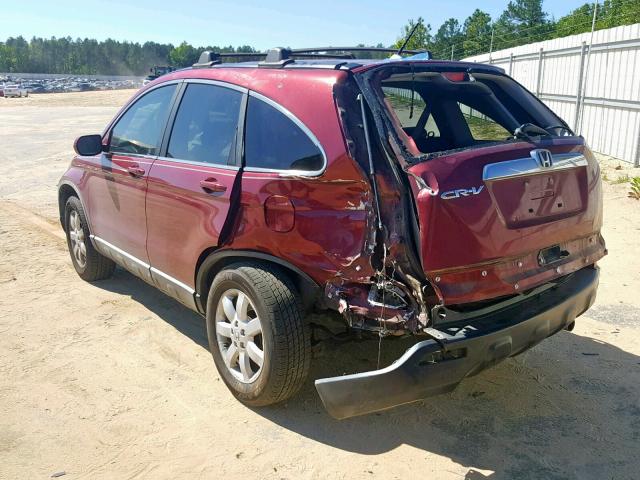 5J6RE38709L034733 - 2009 HONDA CR-V EXL RED photo 9