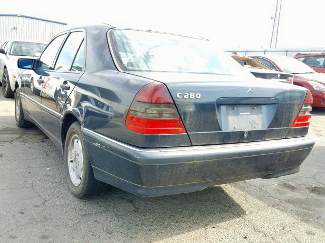 WDBHA29G4WA625787 - 1998 MERCEDES-BENZ C 280 CHARCOAL photo 3