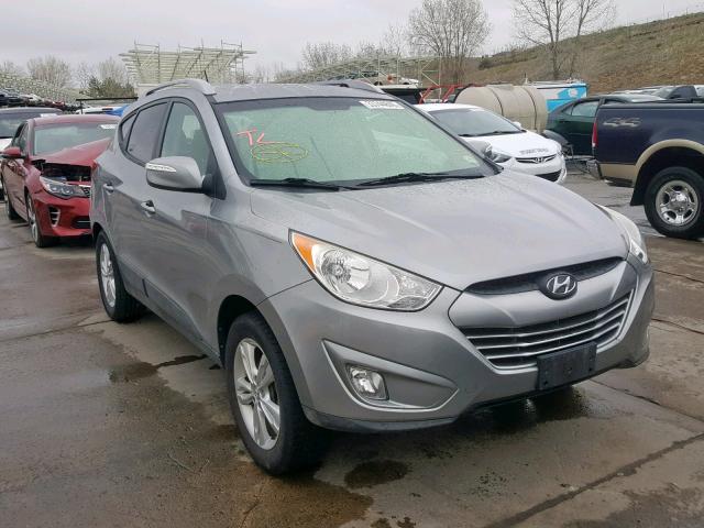 KM8JUCACXDU575901 - 2013 HYUNDAI TUCSON GLS SILVER photo 1