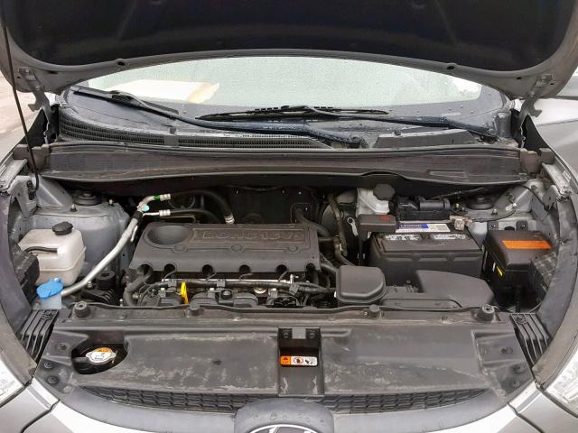 KM8JUCACXDU575901 - 2013 HYUNDAI TUCSON GLS SILVER photo 7