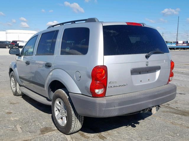 1D4HB38N56F177277 - 2006 DODGE DURANGO SX GRAY photo 3