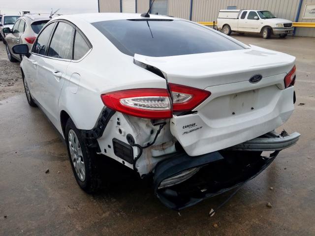 3FA6P0G73DR262714 - 2013 FORD FUSION S  photo 3