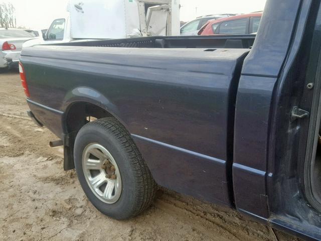 1FTYR10D72TA04985 - 2002 FORD RANGER BLACK photo 6