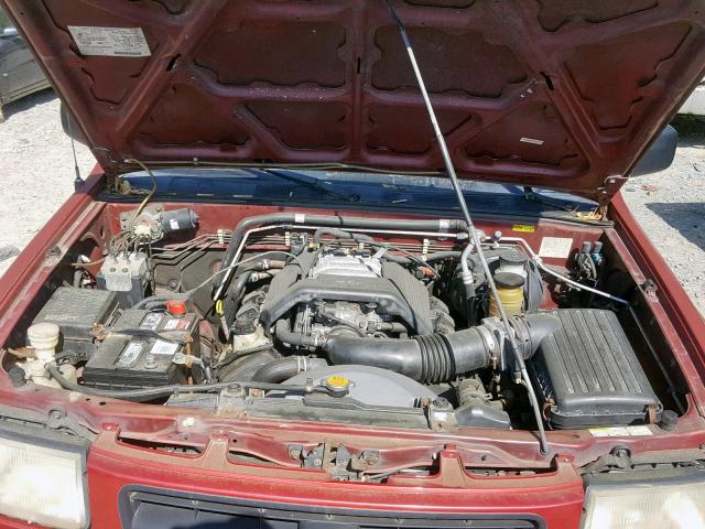 4S6CM58W6W4406845 - 1998 HONDA PASSPORT E 红色 照片 7