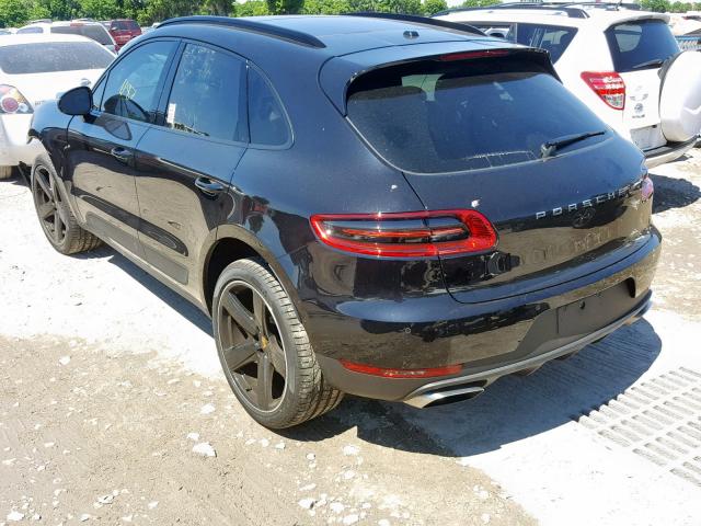 WP1AA2A54JLB10586 - 2018 PORSCHE MACAN BLACK photo 3