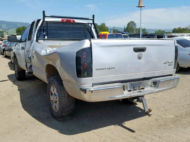 3D7LS38C65G774849 - 2005 DODGE RAM 3500 S SILVER photo 3