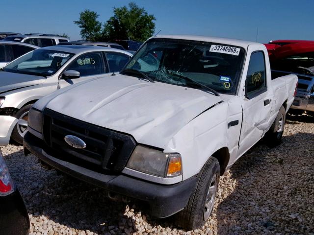 1FTYR10D88PA76733 - 2008 FORD RANGER WHITE photo 2