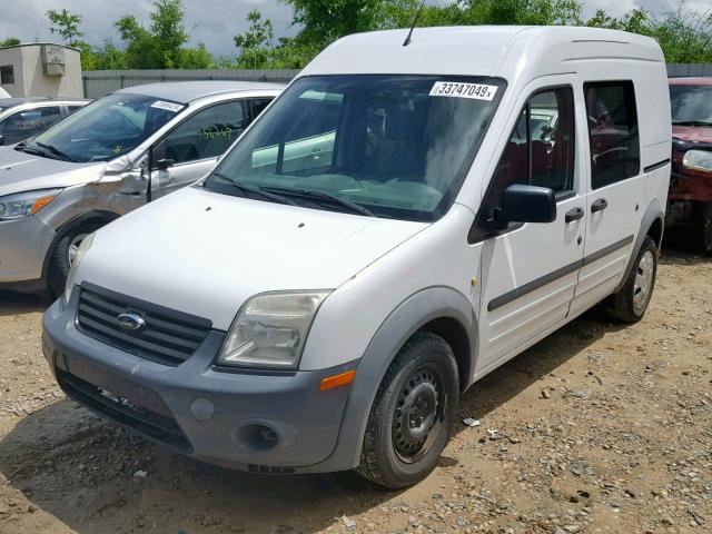 NM0LS6AN7DT173665 - 2013 FORD TRANSIT CO WHITE photo 2