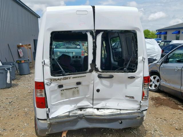 NM0LS6AN7DT173665 - 2013 FORD TRANSIT CO WHITE photo 9