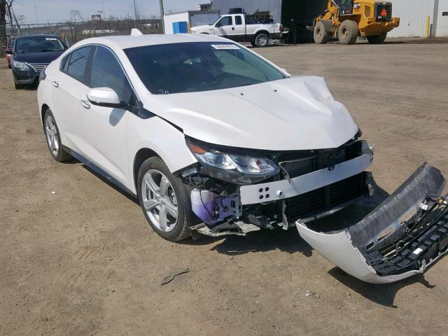 1G1RA6S50JU117578 - 2018 CHEVROLET VOLT LT WHITE photo 1