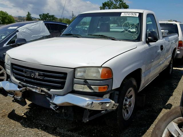 1GTEC14Z37E194452 - 2007 GMC NEW SIERRA WHITE photo 2