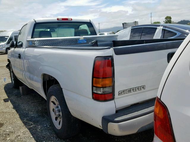 1GTEC14Z37E194452 - 2007 GMC NEW SIERRA WHITE photo 3