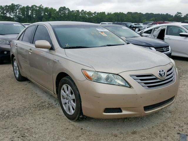 4T1BB46K88U031645 - 2008 TOYOTA CAMRY HYBR GOLD photo 1