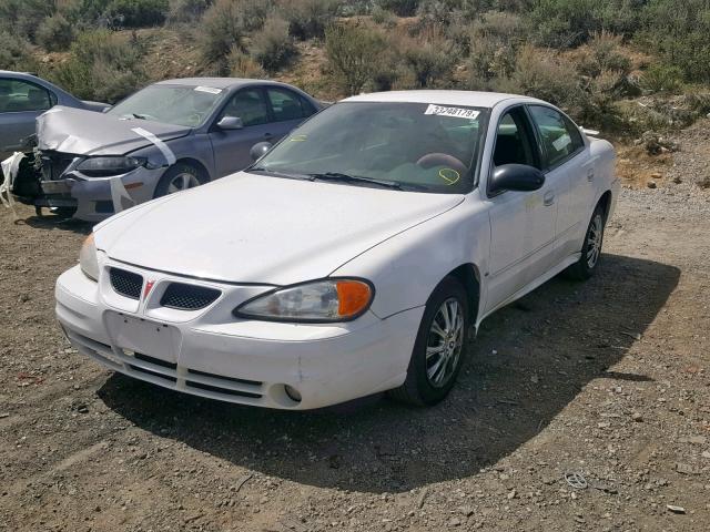 1G2NF52E94M687945 - 2004 PONTIAC GRAND AM S WHITE photo 2