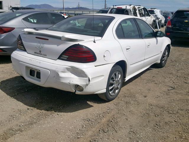 1G2NF52E94M687945 - 2004 PONTIAC GRAND AM S WHITE photo 4