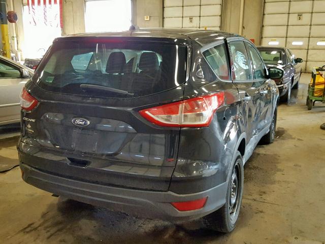 1FMCU0F71EUB36851 - 2014 FORD ESCAPE S BLACK photo 4