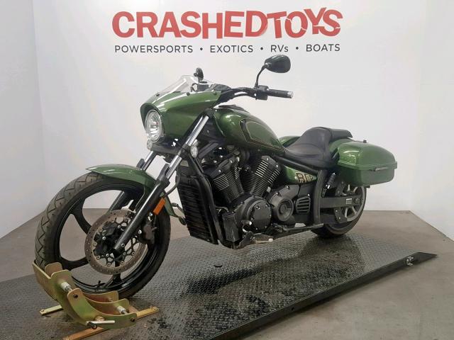 JYAVP33Y7FA001178 - 2015 YAMAHA XVS1300 CU GREEN photo 18