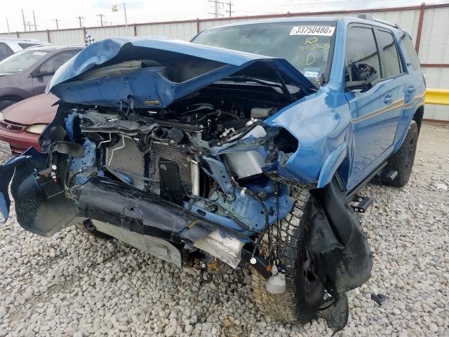 JTEBU5JR0J5552203 - 2018 TOYOTA 4RUNNER SR5/SR5 PREMIUM  photo 2