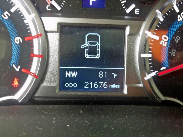 JTEBU5JR0J5552203 - 2018 TOYOTA 4RUNNER SR5/SR5 PREMIUM  photo 8