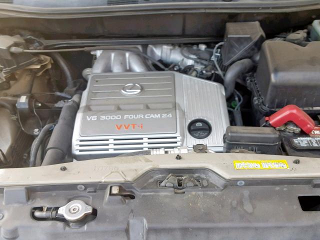 JT6HF10U2Y0123330 - 2000 LEXUS RX 300 GOLD photo 7