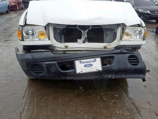 1FTKR1ADXAPA61922 - 2010 FORD RANGER WHITE photo 9