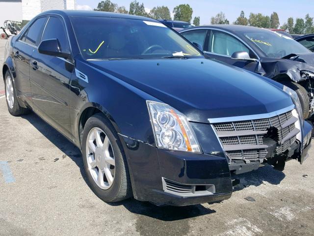 1G6DR57VX80179846 - 2008 CADILLAC CTS HI FEA BLACK photo 1