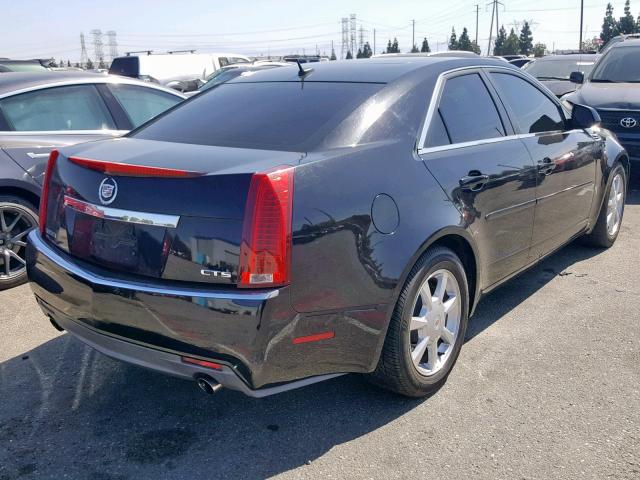 1G6DR57VX80179846 - 2008 CADILLAC CTS HI FEA BLACK photo 4