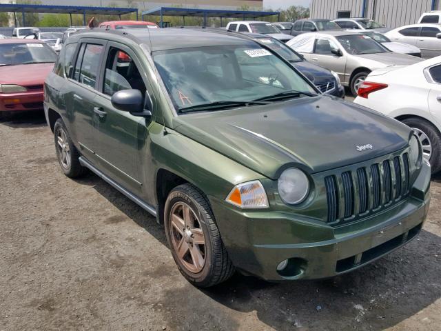 1J8FT47078D727700 - 2008 JEEP COMPASS SP 绿色 照片 1