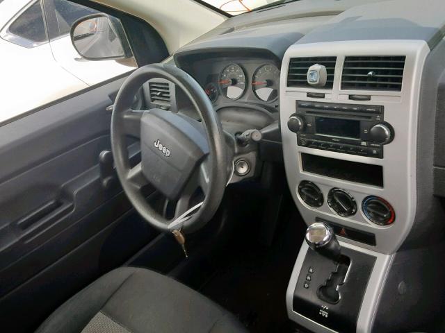 1J8FT47078D727700 - 2008 JEEP COMPASS SP 绿色 照片 9