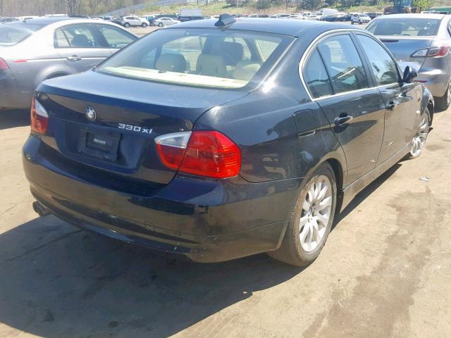 WBAVD33566KV63731 - 2006 BMW 330 XI BLACK photo 4