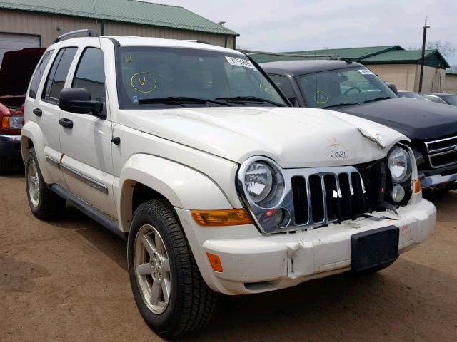 1J4GL58K06W266935 - 2006 JEEP LIBERTY LI WHITE photo 1