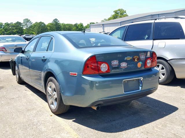 1G1ZH57B39F109804 - 2009 CHEVROLET MALIBU 1LT 青绿色 照片 3