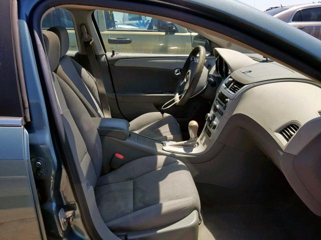 1G1ZH57B39F109804 - 2009 CHEVROLET MALIBU 1LT 青绿色 照片 5