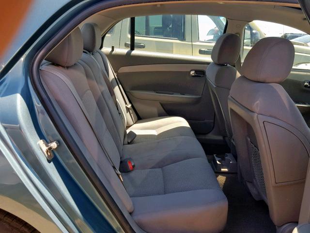 1G1ZH57B39F109804 - 2009 CHEVROLET MALIBU 1LT 青绿色 照片 6